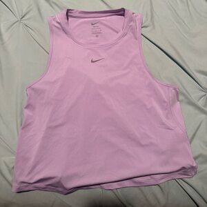 Nike One Classic Women's Lilac Dri-FIT Cropped Tank Top